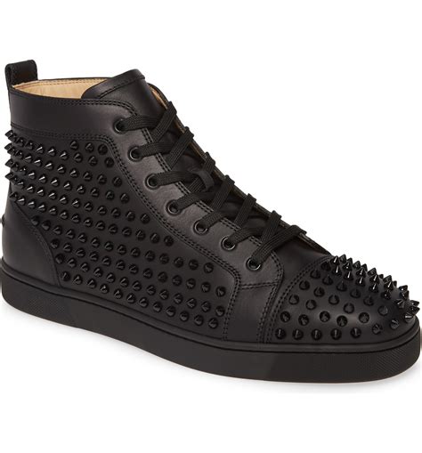 christian louboutin men's high tops.